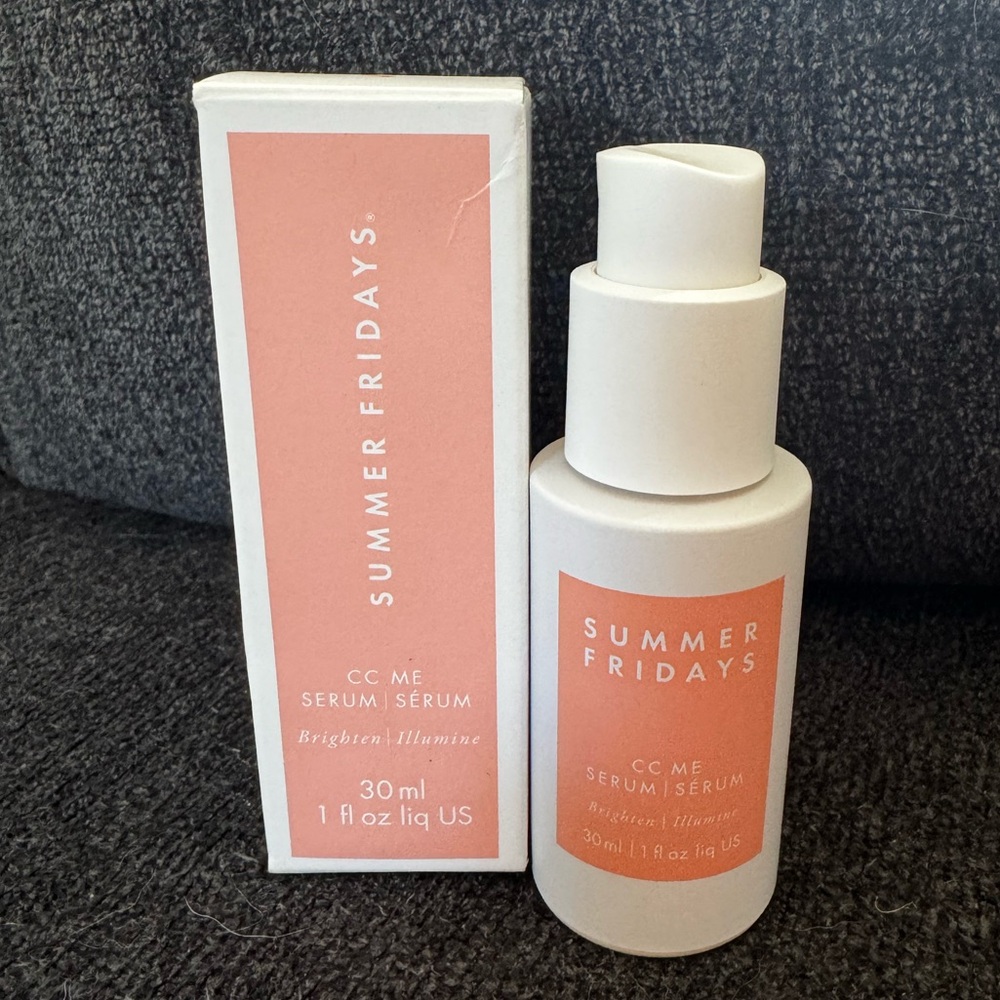 New in Box Summer Fridays CC Me Serum
